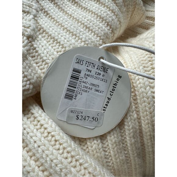 NWT STAUD Linear Sweater Size XS $495 - Picture 11 of 11